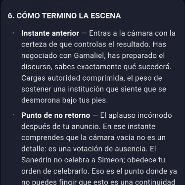 Análisis de escena con IA